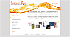 Desktop Screenshot of essence-rare.com